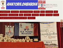 Tablet Screenshot of amatorilombardia.it